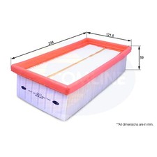 For Citroen C3 Aircross MK2 1.2 PureTech 82 Genuine Comline Engine Air Filter