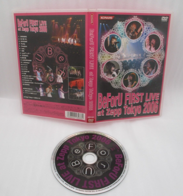 BeForU DVD FIRST LIVE 2006 & LIVE 2007 at Zepp Tokyo w/ autograph