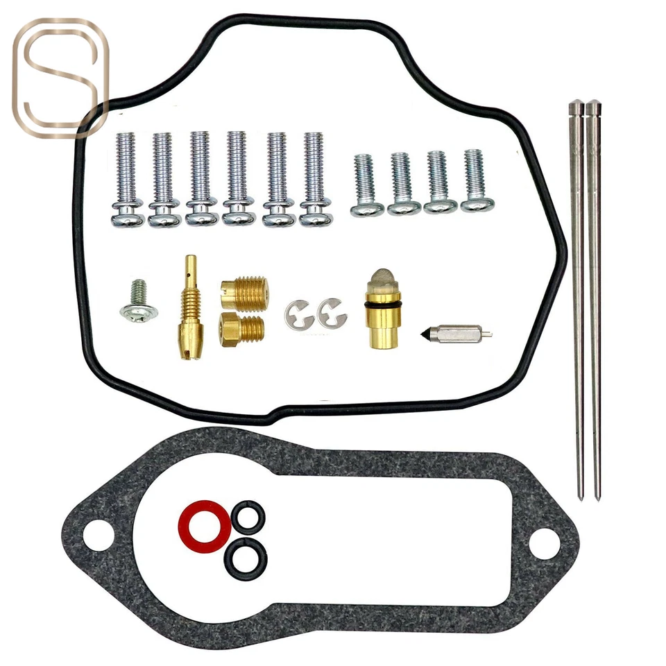 Carburetor Repair Rebuild Kit fit Yamaha XT350 XT 350 1985-1990 1991-2000 - Image 2 of 4