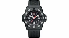 NEW LUMINOX "Navy Seal" Black Dial Rubber Strap Men's Watch XS.3501.F
