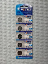 5 Pack CR1620 1620 Lithium 3v Battery KEYLESS FOB TOYS DEVICE US Free SHIP FRESH