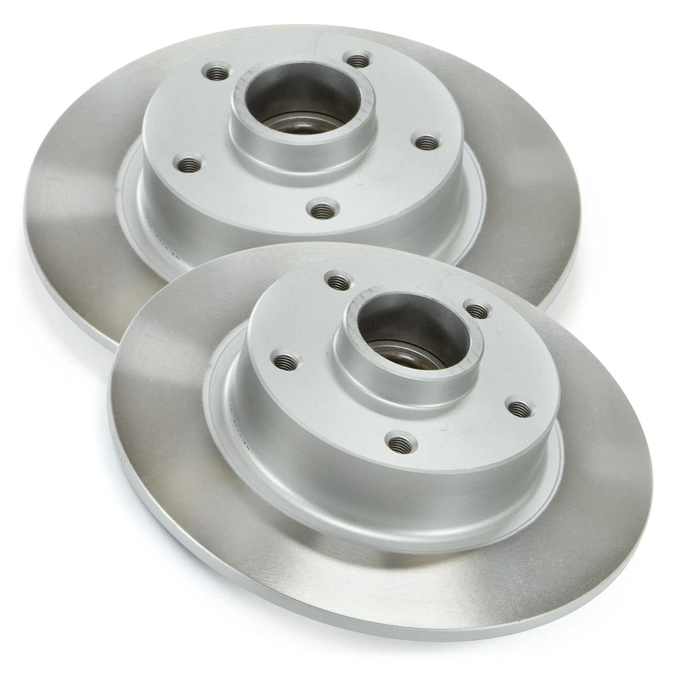 Brake Disc Set Full 260mm Rear for Renault Clio IV Megane Scenic CC III - Image 2 of 2