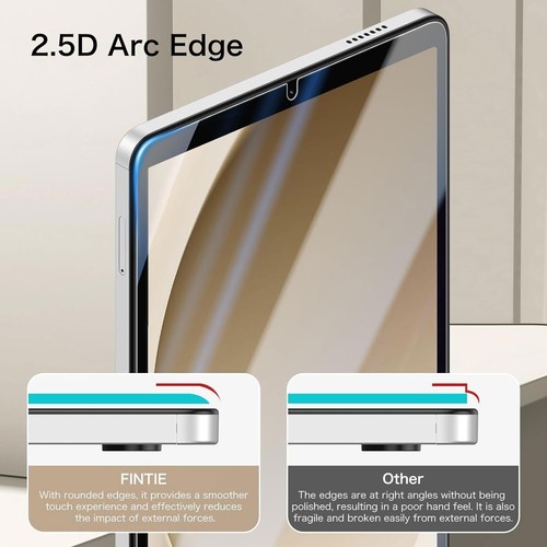 2Pcs Tempered Glass Screen Protector for Samsung Galaxy Tab A9 /Tab A7 lite 8.7" - Picture 2 of 11