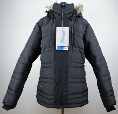 Bergans Bodo down jacket women's down jacket hybrid jacket black size L New with tags