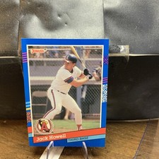1991 Donruss Baseball Card #247 Jack Howell