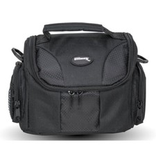 Medium Black Camera Bag Case for Canon SLR T6i T5i T4 T5 SL1 70D Camera