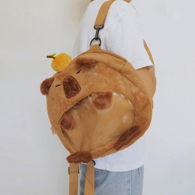Capybara Backpack Daypack Casual Bag Fashion Adjustable Shoulder Strap Gifts