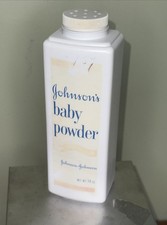 Vintage Johnsons Baby Powder 14 oz Purest Protection Talc Prop Twist RARE