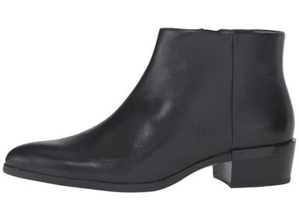 Women Coach Boots Black Leather 40 #7DMT