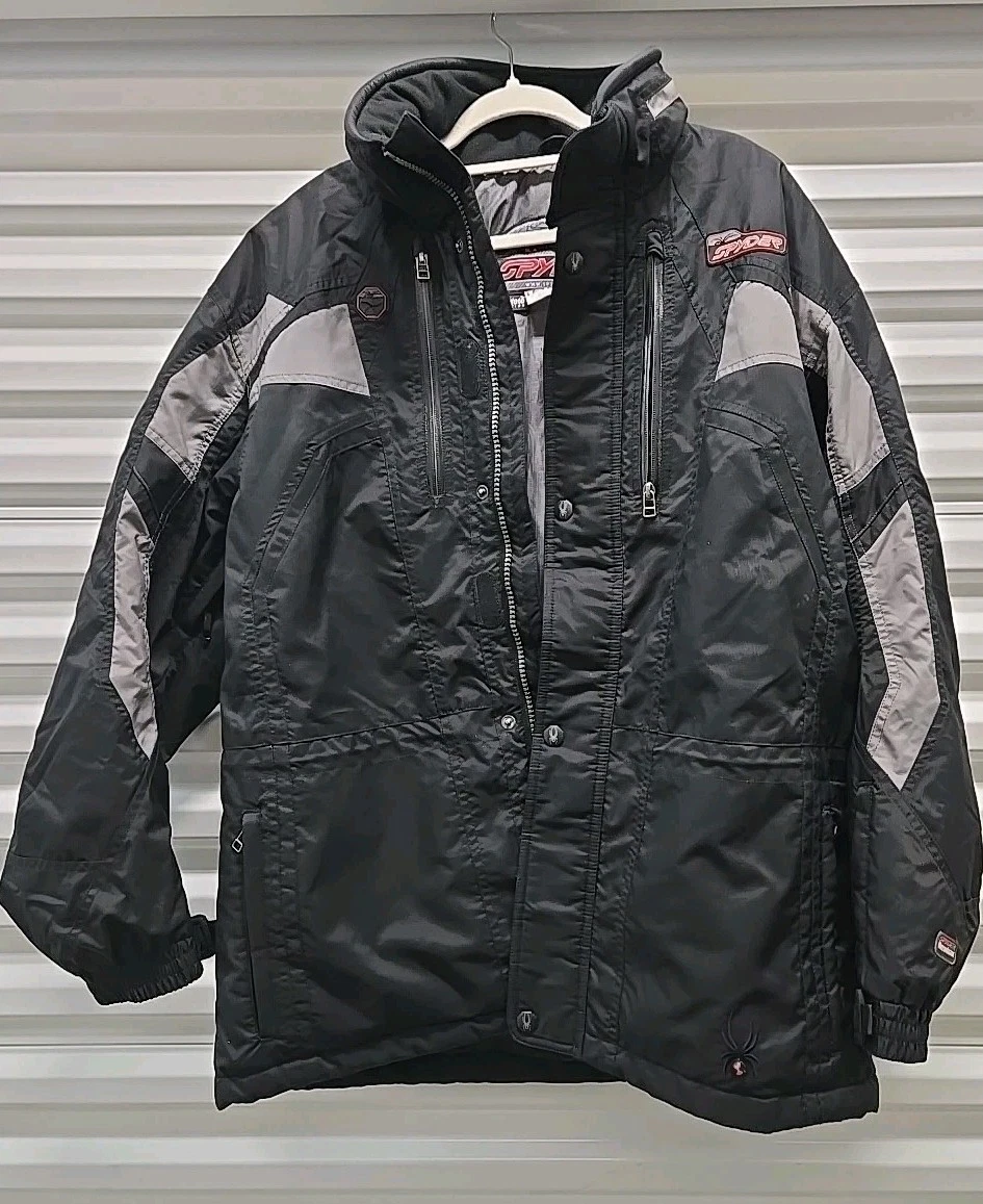 Spyder insulated ski jacket Men's Size L EUC durable wind & water resistant