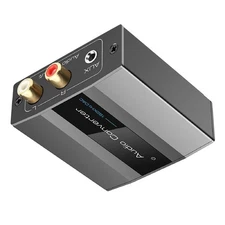 Digital Audio to Analog Audio Converter 192KHz DAC Converter With Jack Optical B