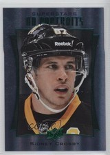 2016-17 Upper Deck UD Portraits Rainbow Green Foil Sidney Crosby #P-49 2js