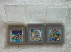 Super Mario Land 1 2 3 Nintendo Game Boy Original Lot 3 Classic Games Authentic