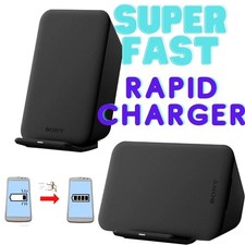FAST WIRELESS CHARGING DOCK SONY  9W/ CARGADOR RAPIDO INALAMBRICO SONY 9W