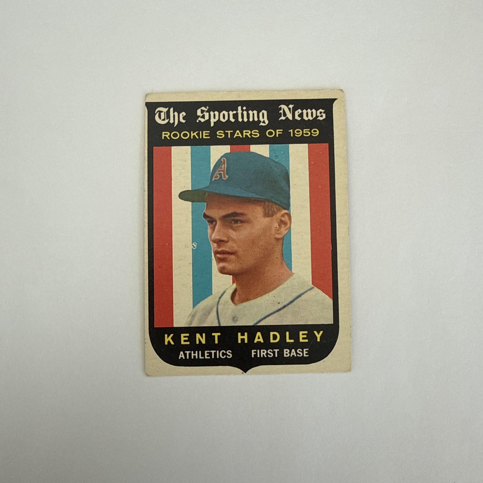 1959 Topps #127 Kent Hadley. VG