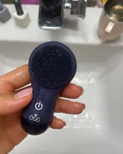 Egg Device Mini K-Beauty Facial Cleansing Brush – Navy | Battery Operated