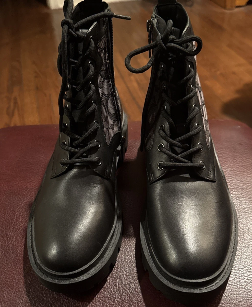 Coach Black Solid Boots for Men for Sale | Shop New & Used  display picture 1