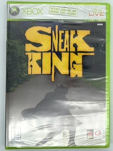 Original Xbox Sneak King - New Sealed
