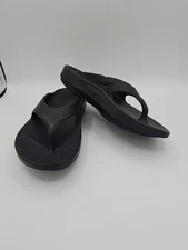 Oofos “Ooriginal Sandal” Unisex Recovery Footwear Blk Womens-5.5 Men-4 Youth 4