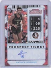 2020 Panini Contenders Draft Picks #76 Patrick Williams Cracked Ice #/23 FSU