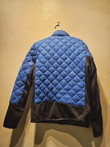 T458) Trimark Mens Medium Blue Rougemont Hybrid Insulated Jacket w/ Houzz Logo image 2