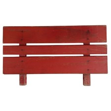 Radio Flyer Town & Country Wagon Wood Side Rail Slat Panel Replacement Red