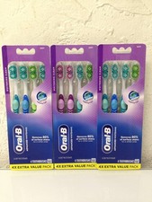 Oral-B Advanced Whitening Toothbrushes Soft Multicolor - 3 Pack