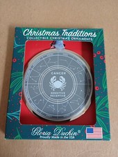 Collectible Christmas Ornament Christmas Tradition Cancer Sensitive Receptive 3"