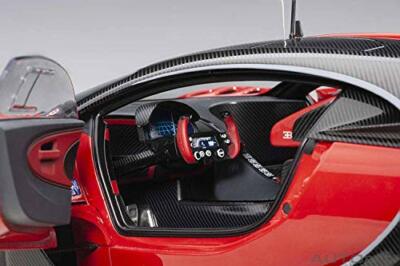 AUTOart Bugatti Vision Gran Turismo Diecast Model Car - Red/Black
