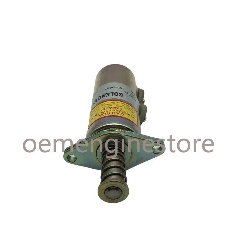 Fuel ShutOff Solenoid 6N-9987 6N9987 For CAT 3208 3508C 3406C