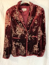 Feraud Velvet Jacket 40