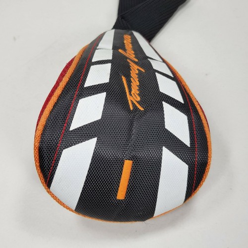 Tommy Armour Hot Scot Driver Golf Club Head Cover Black Red Orange - Picture 2 of 3