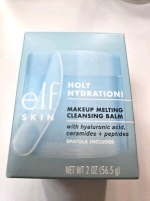 elf HOLY HYDRATION MAKEUP MELTING CLEANSING BALM 2.0 Fl. OZ.