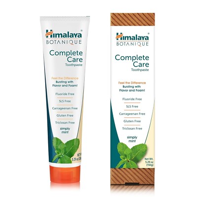 Himalaya Botanique Toothpaste with Xylitol and Neem, Mint Flavor, 5.29 oz