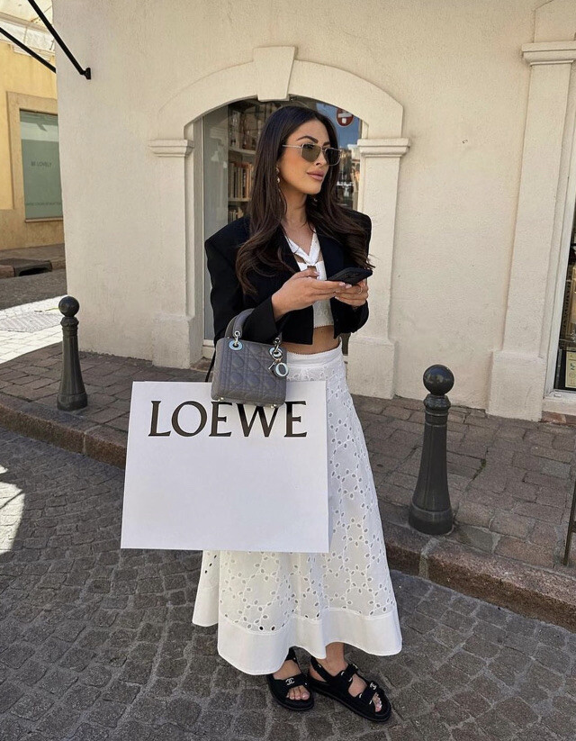 スカート Off-White SS23 CUT-OUT SKIRT (OWHL028_S23KNI0012600) Just for you A-line maxi skirt – Dotsy's Boutique