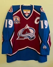Joe Sakic Colorado Avalanche 2001 Stanley Cup Jersey KOHO XL