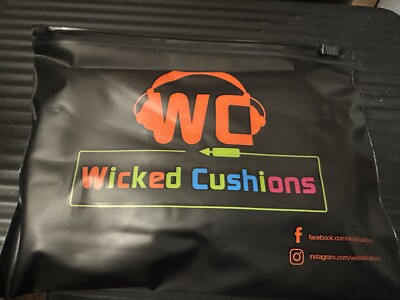 Wicked Cushions Replacement Ear Pads Compatible With ATH M50X New