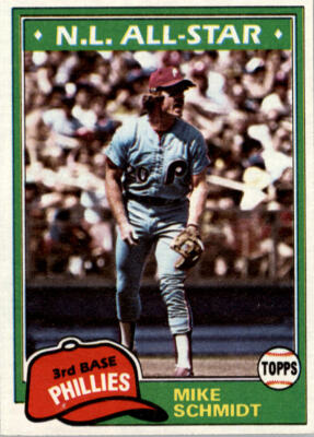 1981 Topps Baseball base set #401-600 (you pick, complete your set)!