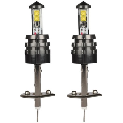 2x 6000K H1 WHITE SUPER POWER COB LED BULB HEADLIGHT HIGH LOW BEAM FOG LAMP
