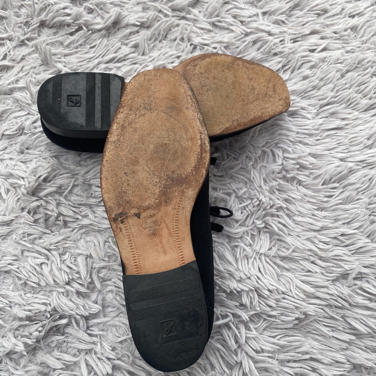 Giorgio Brutini Shoes Mens 9 M Dress‎  Shoes Suede Oxford Black Leather Lace Up Giorgio Brutini Shoes Mens 9 M Dress Shoes Suede Oxford  main image 3