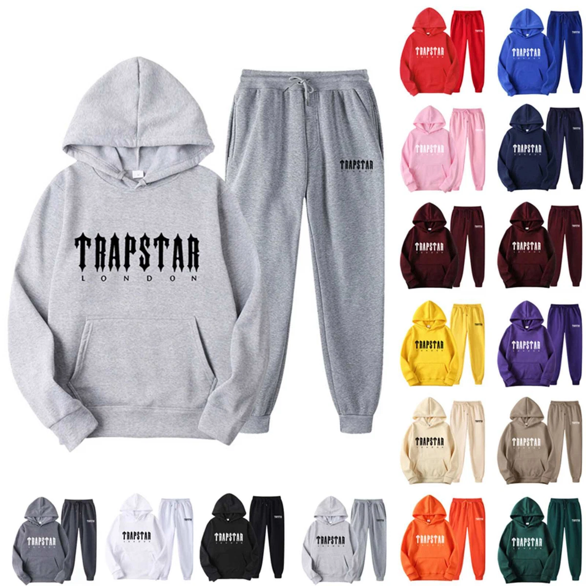 Trapstar multi coloured hoodie sales