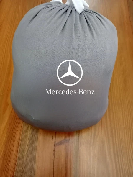 Gray Car Cover For Mercedes-Benz GLE SUV Dust Proof Windproof Indoor Car Cover - Изображение 2 из 4