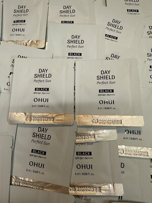O HUI Day Shield Perfect Sun BLACK 1ml x 40pcs  SPF50+ PA++++  OHUI