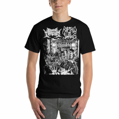 BRAIN CORROSION / RIPPED TO SHREDS Exhumed From Eastern Tombs T-Shirt NEW Grind 