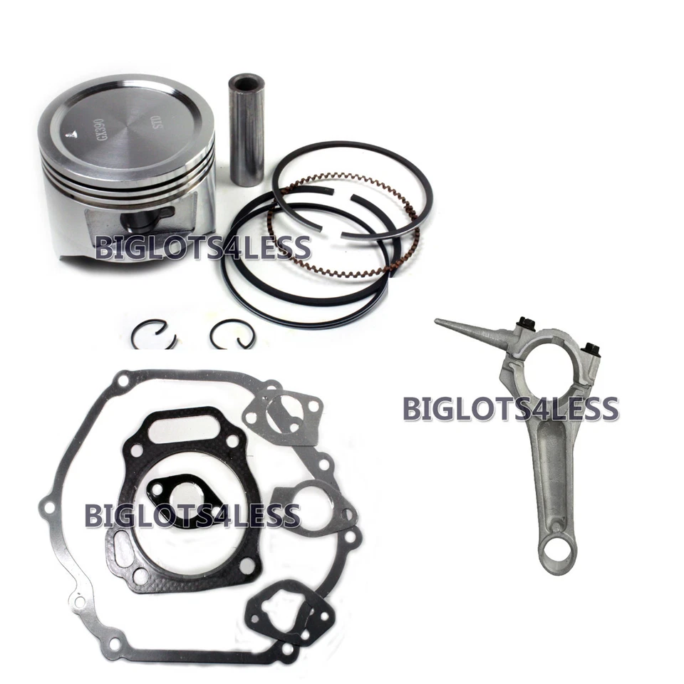 HONDA GX390 13HP ANÉIS DE PISTÃO BIELA COM VEDAÇÕES JUNTAS KIT DE RECONSTRUÇÃO DE MOTOR - Imagem 4 de 4