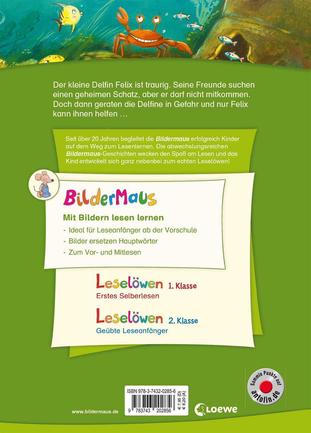 Thumbnail - Bildermaus - Der Kleine Delfin Auf Schatzsuche | Dagmar Henze | Buch |