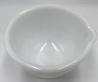Vintage Sunbeam Mixmaster Milk Glass 6.5 Inch Mixing Bowl