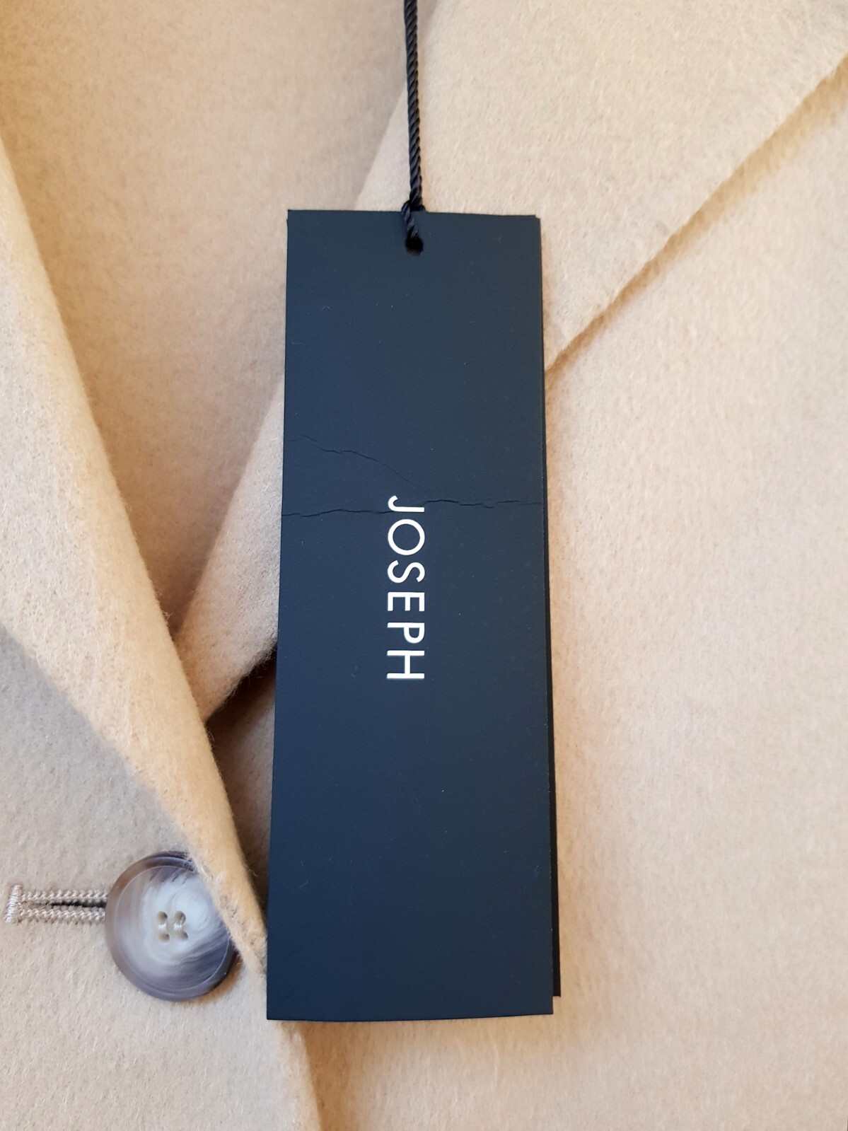 JOSEPH Caia Almond/Camel/Brown Wool & Cashmere Coat RPR £995 New with Tags image 8