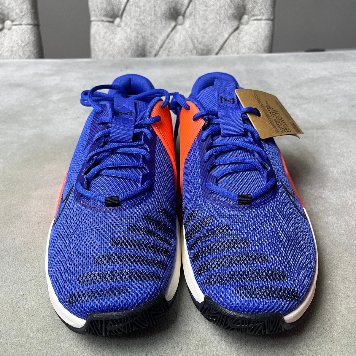 Nike Metcon 9 Blue Orange White Training Shoes DZ2617-401 Men's