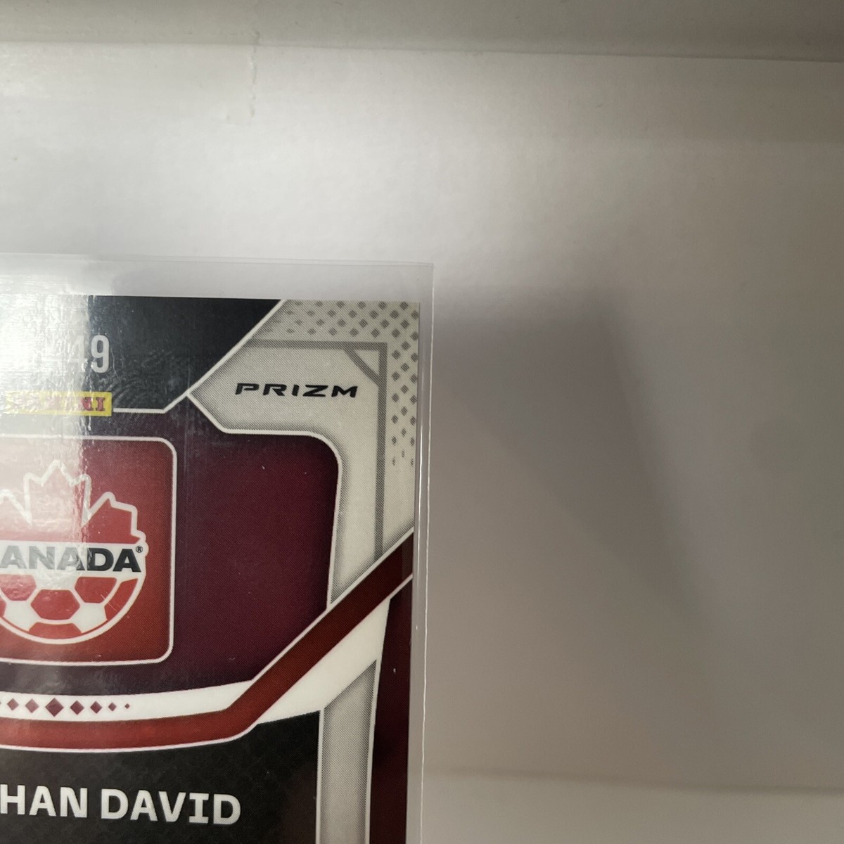 2022 Panini Prizm Fifa World Cup Qatar Jonathan David Blue Wave